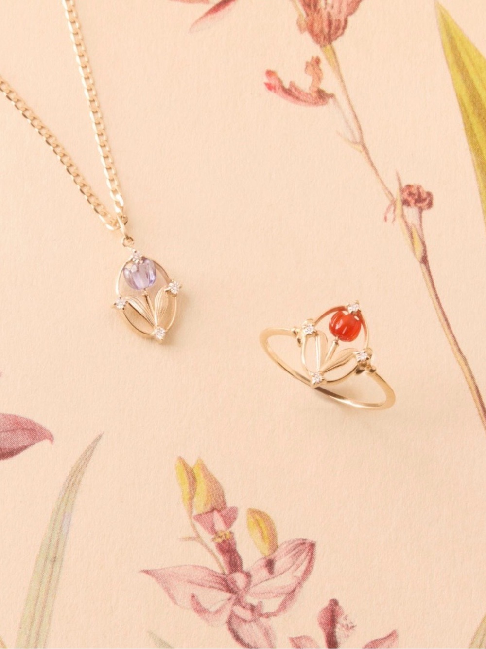 CATBIRD × VITO’S GEMS Dinner Party Tulip Ring
Solid 14k Gold - Picture 4 of 5